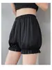 Atacado Yiwu Seda de Gelo Abóbora Verão Fino Manga Três Quartos Roupa de Casa Roupa Externa Calça Lantern Bottoming Calça de Segurança Feminina Anti-Exposição