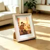 Porta-Retrato de Madeira Porta-Retrato Tridimensional Vazado Personalizado 6 polegadas 7 polegadas 8 polegadas A4 Porta-Retrato para Caligrafia e Pintura Porta-Retrato Moldura em Branco