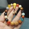Pulsera Lingyin de Dieciocho Semillas de Bodhi para Hombre y Mujer Pulsera de Pareja Dieciocho Cuentas de Buda Hijo 18 Semillas Duobao Bodhi Venta al por Mayor