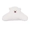 Cojín Original para Asiento de Coche Lluvia Azul Cojín Lindo de Oso para Asiento de Coche Funda Creativa de Felpa para Asiento de Coche de Invierno