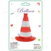 One Piece Tarjeta de Lote Bandera de Bloqueo de Carretera de Carreras Globo de Neumático Decoración de Fiesta de Cumpleaños Accesorios Globo de Película de Aluminio Listo para la Entrega
