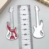 Acessórios para Joias DIY Esmalte Colorido Liga Brincos de Instrumento Guitarra Colar Chaveiro Pingente Pingente da Amazon