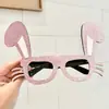 Diademas Lindas de Pascua Transfronterizas, Diademas Lindas de Conejito y Huevo, Marcos para Gafas, Accesorios para Fiesta de Pollitos con Letras