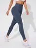 Pantalones de yoga ajustados sin costuras europeos y americanos transfronterizos, lavados a la arena, de secado rápido, de cintura alta, realzan los glúteos, para correr, deportes, fitness, pantalones de longitud 7/8