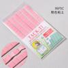 Herramientas de Arcilla 96 piezas barro para uñas Verde Rosa plastilina práctica pieza de uña pasta adhesiva fija arcilla blanca para arte de uñas