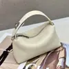 Bolso Retro de Cuero Genuino Personalizado de Fábrica, Elegante y con Estilo, Bolso de Mano con Diseño de Nicho, Bolso de Mano de Piel de Vaca de Primera Capa