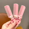 Pente de Desenho Animado Sanrio para Crianças, Pente de Segurança Especial para Bebês e Crianças Pequenas, Não Danifica o Cabelo, Pente de Cabelo Personalizado para Recém-Nascidos