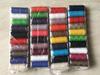 Procesamiento de Tubos de Hilo Pequeño, Hilo de Coser de Color Mixto, Hilo Hecho a Mano, Hilo de Coser 402, 10 Colores de Hilo de Coser