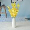 Flores Artificiales para Sala de Estar, Arreglos Florales de Plástico, Mesa de Centro para Interiores, Mesa de Comedor, Ramos de Flores de Seda, Plantas en Maceta, Flores Simuladas de Primavera de la Isla, Plantas Verdes