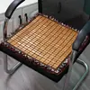 Alfombrilla Fresca de Verano Cojín para Asiento Silla de Oficina Transpirable Esterilla de Bambú Verano Computadora Sofá Taburete Asiento Coche Exportación Envío Directo
