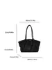 Bolso de Mano Elegante Tejido Texturizado Estilo Coreano Retro para Mujer Verano 2026 Gran Capacidad Casual para el Trabajo Bolso de Hombro Único