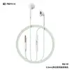 Los Auriculares con Cable Serie Colorida Remax de 3.5mm/Tipo-C Son Adecuados para los Auriculares Planos Apple Rm-10