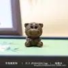 Talla de palo de rosa Oso Fresa Oso de Peluche Accesorios Tejido diy Colgante de Oso Dibujo Animado Lindo Accesorios de Madera