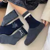 Série Azul Marinho Nova Outono/Inverno Urso com Laço Estilo Coreano Meia-Calça Quente Espessa de Lã Venda por Atacado