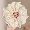 Novo modelo 2026 scrunchie de cetim preto para mulheres, elástico de cabelo de alta qualidade, elástico elegante para rabo de cavalo baixo, acessório de cabelo estilo casual