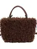2026 Moda Transfronteriza Bolso de Peluche Cubo Nuevo Elegante Nicho Diario Elegante Bolso de Hombro Cruzado para Mujer