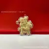 Crachá Personalizado com Logo, Chaveiro do Ano do Cavalo do Deus da Riqueza, Pingente de Bolsa da Fortuna do Deus da Riqueza, Ornamento de Corrente para Celular, Venda Direta