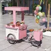 Carrinho de Três Rodas, Veículo Promocional de Shopping Center, Feira Noturna, Veículo de Barraca de Rua para Comida, Veículo de Exposição para Eventos, Veículo para Café e Bar