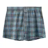 Huajielong Ropa Interior de Algodón a Cuadros Estampados para Hombre Calzoncillos tipo bóxer para Hombre Transpirables Modernos Pantalones Cortos para Hombre Dropshipping