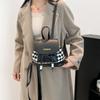 Mochila de Gran Capacidad Moda Tartán Bolso Pequeño para Mujer 2025 Nuevo Estilo Retro Occidental Otoño e Invierno Mochila Personalizada