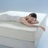 Sábana bajera acolchada impermeable grado A protector de colchón a prueba de orina para dormitorio de estudiante juego de tres piezas engrosado de color sólido 1.8m 1.5m
