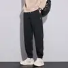 Pantalones Casuales de Moda para Hombre Estilo Americano 2024 Otoño Nueva Llegada Pantalones Harlan con Puño Ancho Sueltos Versátiles Pantalones Deportivos