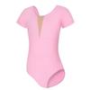 Ropa de práctica de danza para niñas de manga larga, ropa de baile, ballet de manga corta, ropa de gimnasia de una pieza para niñas