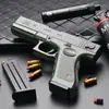 Balas para Pistola de Juguete para Niños 1911 Pistola de Juguete para Niño con Eyección de Casquillos Pistola Pequeña Pistola Simulada Glock