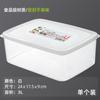 Caja conservadora para refrigerador de plástico transparente, caja conservadora, fruta y verdura, carne, alimentos, almacenamiento para refrigerador, grado alimenticio, multi-especificación