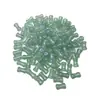 Venta al por mayor Aventurina Natural Pequeños Accesorios de Bambú Cuentas de Bambú Verde Hierba Pulsera Colgante DIY