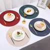 Individual Europeo Sencillo, Salvamanteles Aislante Personalizado para Mesa de Comedor, Gama Alta, Resistente a Altas Temperaturas, Posavasos de Café Impermeable con Logo Impreso