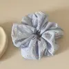 Faixa de Cabelo Fashion e Fofa com Tecido Floral, Bolinhas Doces, Faixa Larga Plana, Acessório de Cabelo Emagrecedor e Versátil para Mulheres