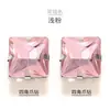 Pedrería de Cristal Cuadrada, Pedrería de Vidrio Cosida a Mano, Pedrería con Garras para Vestidos de Boda, Zapatos, Bolsos, Accesorios para el Cabello Hechos a Mano para Costura DIY