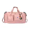 Bolsa de Viagem Multifuncional de Grande Capacidade Cor Sólida Transfronteiriça Bolsa de Bagagem Armazenamento de Viagem Conveniente Portátil Ombro Transversal Atacado