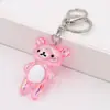 Llavero Colgante Oso Lindo Acrílico de Alta Calidad Dibujo Animado Bolso de Mujer Bolso de Estudiante Adornos Colgantes Mayoreo