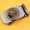 Hebilla Automática de Aleación de Zinc Hongsheng Hebilla de Cinturón con Textura Láser Hebilla de Cinturón Clásica para Hombre Hebilla de Hardware Venta al por Mayor