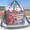 Bolsa Transparente de PVC para Viagem Transfronteiriça da Amazon Bolsa Portátil para Armazenamento de Cosméticos Bolsa de Bagagem Transparente de Grande Capacidade