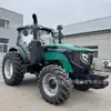 Tractor Lovo con Neumáticos Radiales, 160 Caballos de Fuerza, Diésel de Tracción en las Cuatro Ruedas, Multifuncional para Excavación, Arado Rotatorio, Fertilización y Siembra