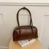 Bolso de axila de gran capacidad con textura vintage, nuevo bolso tipo almohada versátil de moda 2026, bolso de hombro de nicho para mujer para ir al trabajo