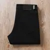 Jeans Gris Azul de Alta Gama Europeos y Americanos para Hombre Verano Delgados de Tiro Medio Elásticos Lavados de Negocios Versátiles Casuales Modernos