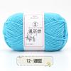 Fio de Algodão Leite 5 Fios Artesanal DIY Cachecol Tricotado Suéter Agulha de Crochê Chinelos Pacote de Material para Buquê de Fio 5 Fios