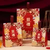 Caixa de Doces para Casamento, Sacola de Presente de Noivado Estilo Chinês, Caixa de Presente de Doces de Mão, Caixa Vazia, Novos Suprimentos para Casamento