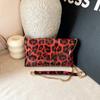 Moda de Verano 2026 de Gama Alta Versátil Estampado de Leopardo Moderno Casual Bolso Cruzado Pequeño Cuadrado Transfronterizo