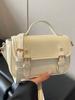 Bolso Mensajero de Mano de Estilo Universitario Retro Británico Nuevo y a la Moda, Elegante y de Alta Gama, Versátil para Viajeros, Bandolera para Mujer