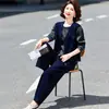 Conjunto casual de alta gama para mujer, nueva moda 2026, elegante, ropa para mujeres de mediana edad y mayores, rejuvenecedor, conjunto de dos piezas para primavera y otoño para mamás