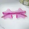 (Especial) Fábrica de Óculos em Formato de Coração Cor de Bala Gelatina Óculos de Coração Óculos de Sol Personalizados Europeus e Americanos para Homens e Mulheres Coração de Pêssego