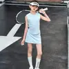 Conjunto de Verano para Niñas 2026 Nuevo Casual Estilo Coreano Niños Medianos y Grandes Chaleco Deportivo y Falda Corta Conjunto de Dos Piezas Moderno