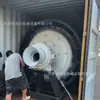 Molino de bolas en seco 1200*2400 polvo de hierro metálico escoria de mina molino de bolas fabricantes en stock suministro