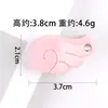 Pinza para el Cabello de Acetato Estilo Coreano para Mujer, Pinza de Garra Pequeña Linda Teñida con Tinta para la Parte Posterior de la Cabeza, Semirecogido, Accesorio de Cabello de Alta Gama