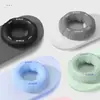 Anillos de agarre de silicona para hombres y mujeres, equipo de entrenamiento de músculos del brazo, entrenamiento de fuerza de cinco dedos para niños y estudiantes, rehabilitación de la fuerza de la mano